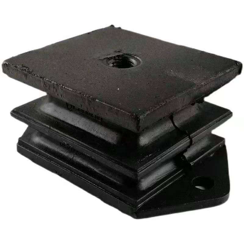 Shacman F2000 Engine Front Rubber Dutsen DZ9114593001 Babban Ƙarfin Kushin Shock Absorber